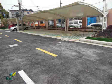   川沙養老院車棚新型材料，川沙養老院車棚涂漆及保養