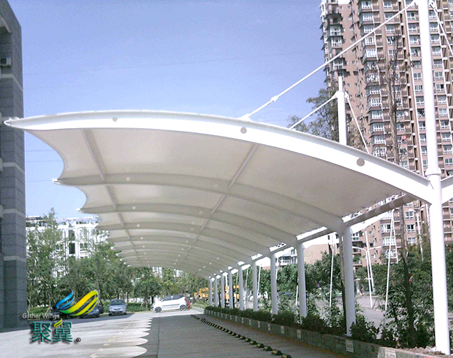 膜結(jié)構(gòu)車棚外觀設(shè)計(jì)|停車場(chǎng)建設(shè)規(guī)劃
